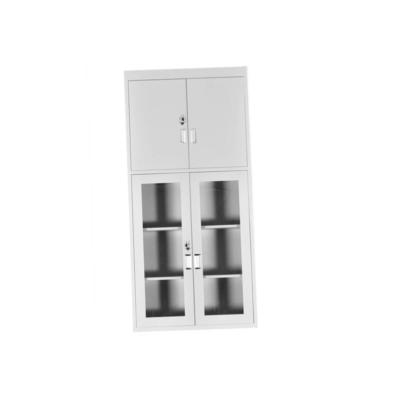 良佳兴 玻璃文件柜 1800*900*400mm 组高清大图