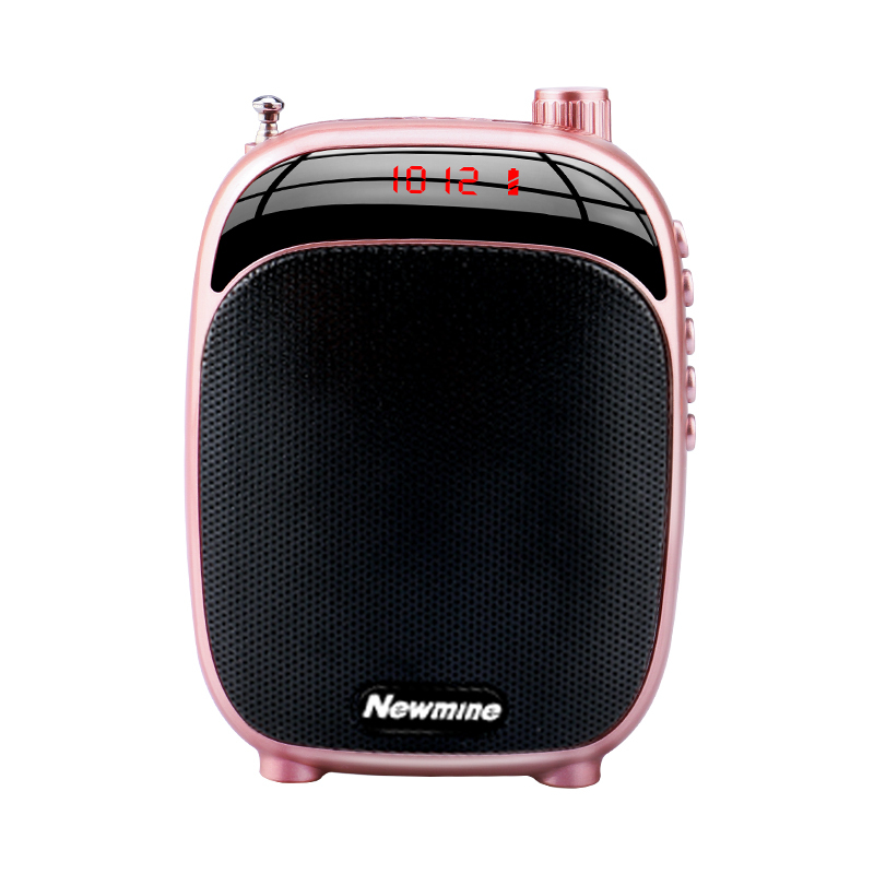 纽曼(Newmine) 收音机 K30 可乐红 小蜜蜂扩音器 教学专用有线便携教师讲课导游户外喇叭插卡 播放器音箱唱戏机