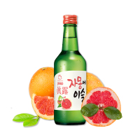 韩国进口 真露13°西柚烧酒 360ml/瓶