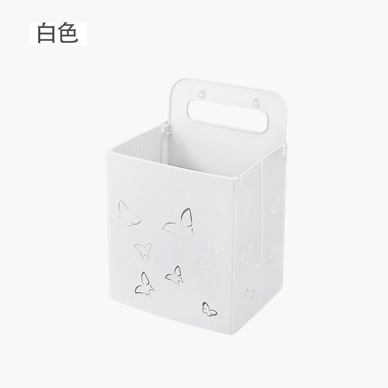 美帮汇可折叠脏衣篮免打孔装衣物壁挂收纳筐家用放脏衣服的篮子娄卫生间高清大图