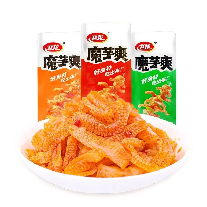 魔芋爽吃货零食解馋小零食儿时休闲食品小吃 15g*20包混合口味高清大图