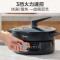 美的(Midea)0.6L电热水壶 双层防烫烧水壶热水壶煮茶器MK-PCE071