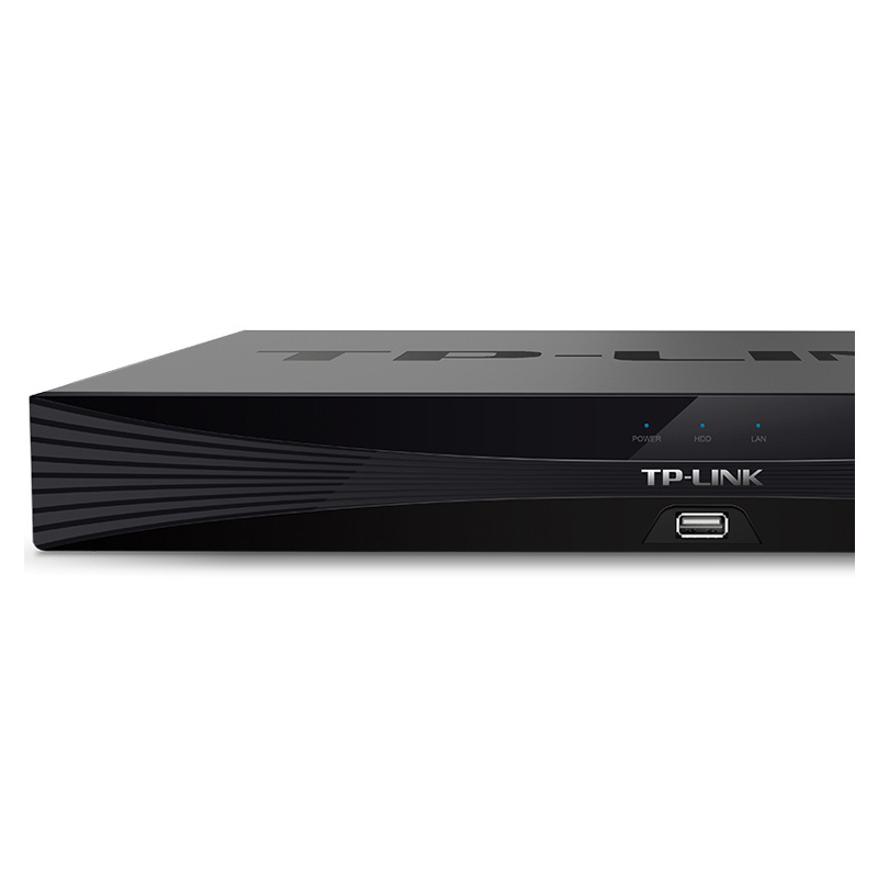 TP-LINK 网络硬盘录像机(32路/双盘位),用于录制储存TL-NVR6200E