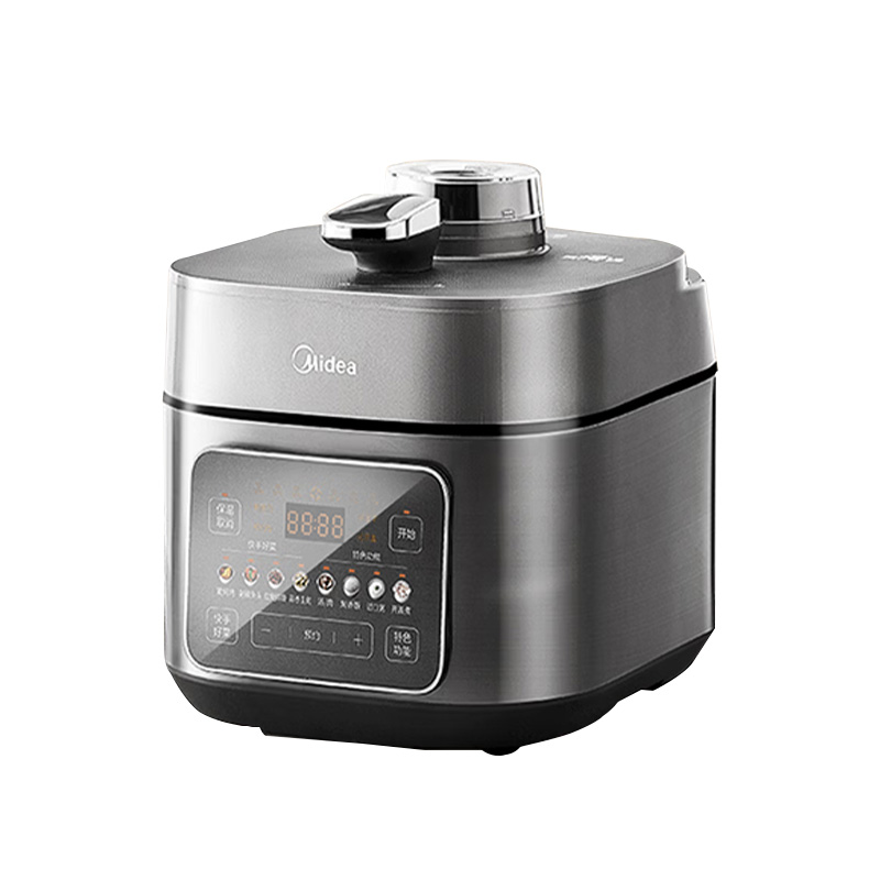 美的电压力锅5L高压蒸汽锁嫩食材水分不流失MY-S5175C