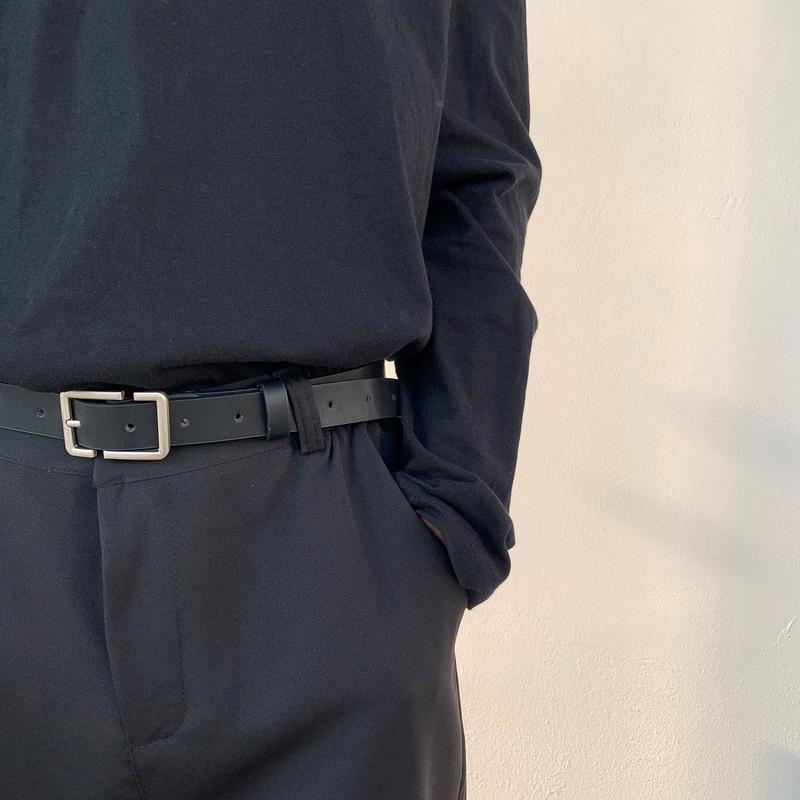 newlakedk腰带男韩版男英伦风潮人百搭休闲青少年皮带个性西裤带学生