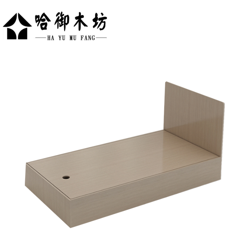 哈御木坊可定制板式高箱床带床垫1200*2000*400mm/套高清大图