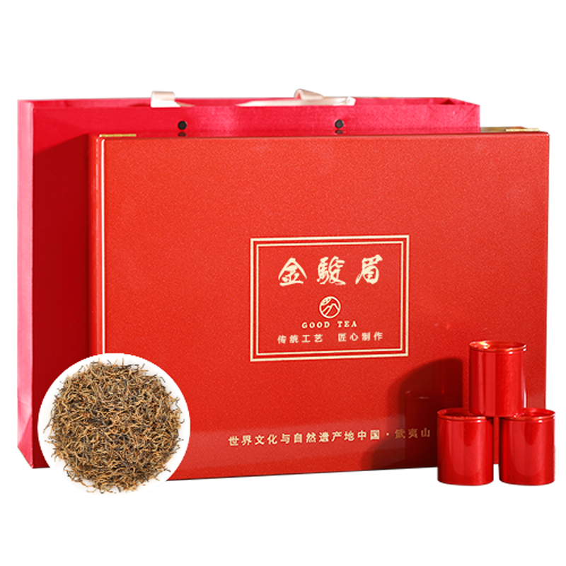 痴福 金骏眉武夷红茶新茶蜜香型茶叶礼盒装送礼高档茶叶500克高清大图