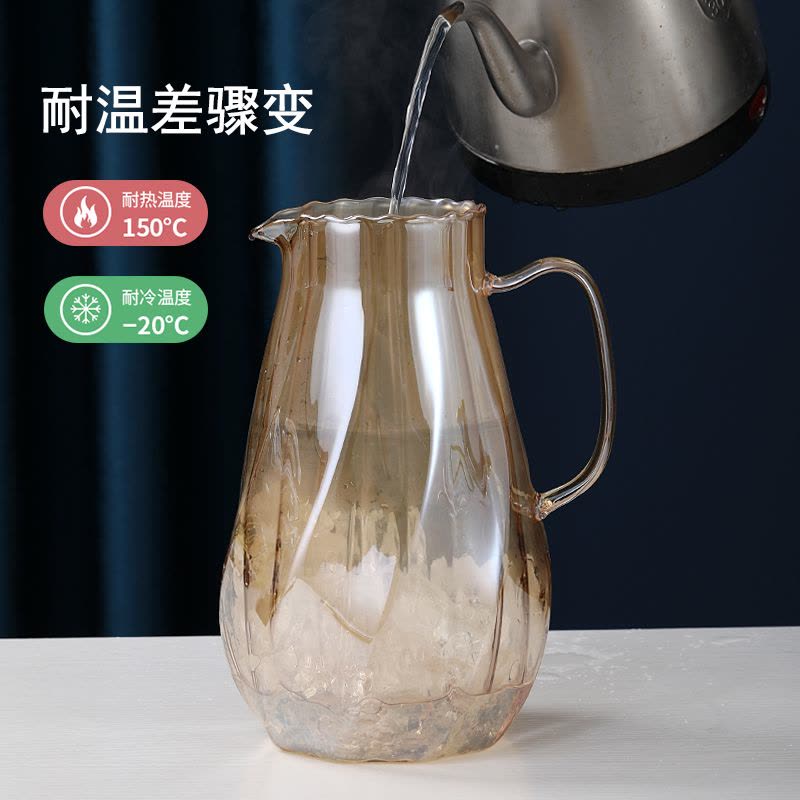 凡歌琥珀高硼硅冷水壶图片