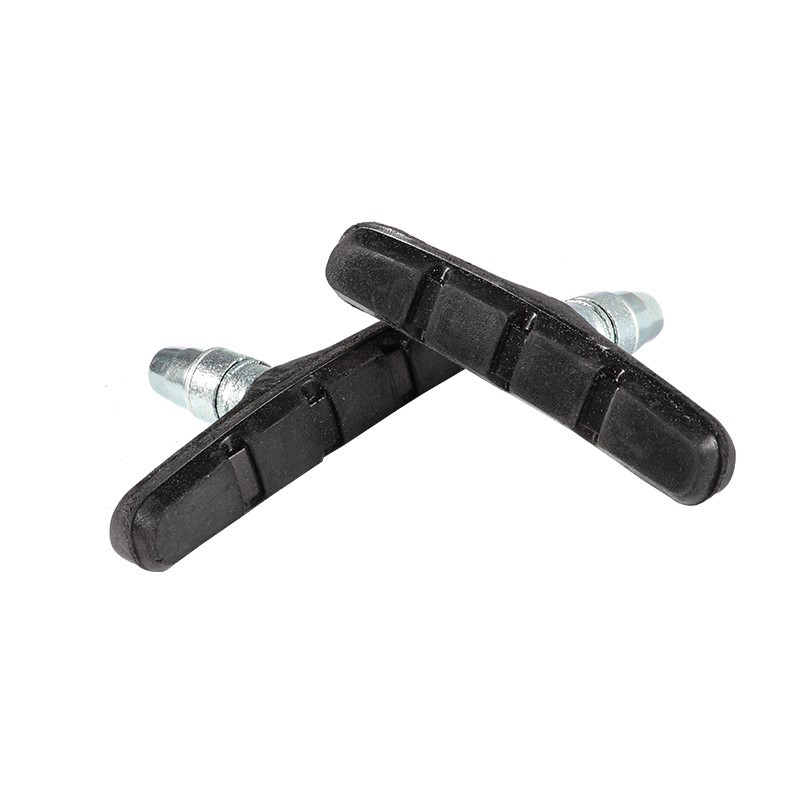 钳刹闸皮一对2个儿童自行车刹车皮单车刹车片山地车v刹车胶钳型闸皮