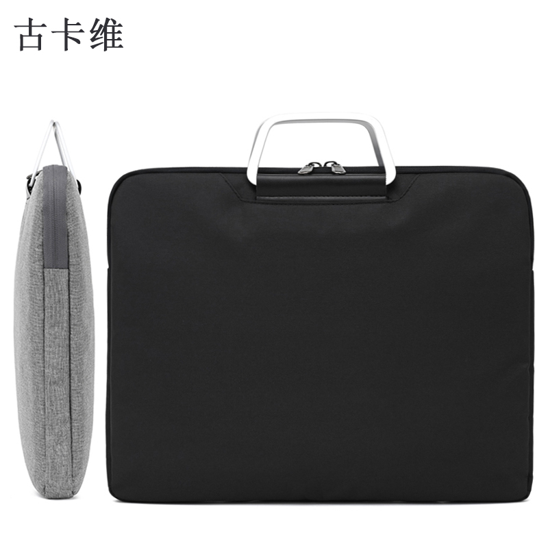 古卡维事务包会议文件资料包手提包(灰色)DXYZ566-1高清大图