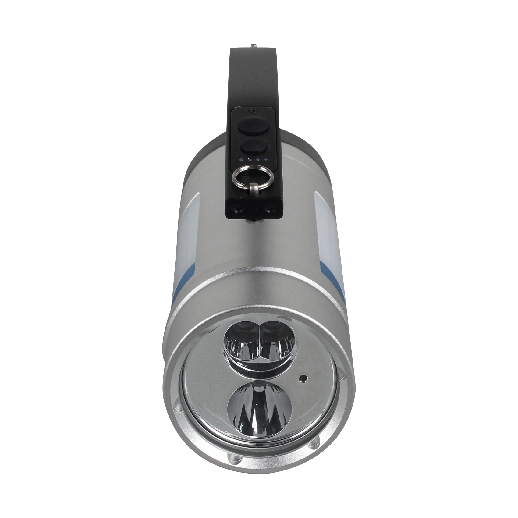 黑钻之光 HZ-T12B DC22.2V 12W IP66/IP68 LED 手提式探照灯(计价单位:套)银色高清大图