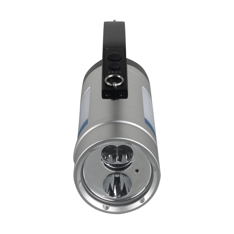 黑钻之光 HZ-T12B DC22.2V 12W IP66/IP68 LED 手提式探照灯(计价单位:套)银色