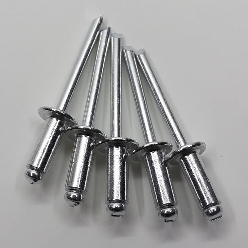 3245国标拉铆钉大帽檐大头铝合金门窗用铝抽芯铆钉半圆头铆钉327500支