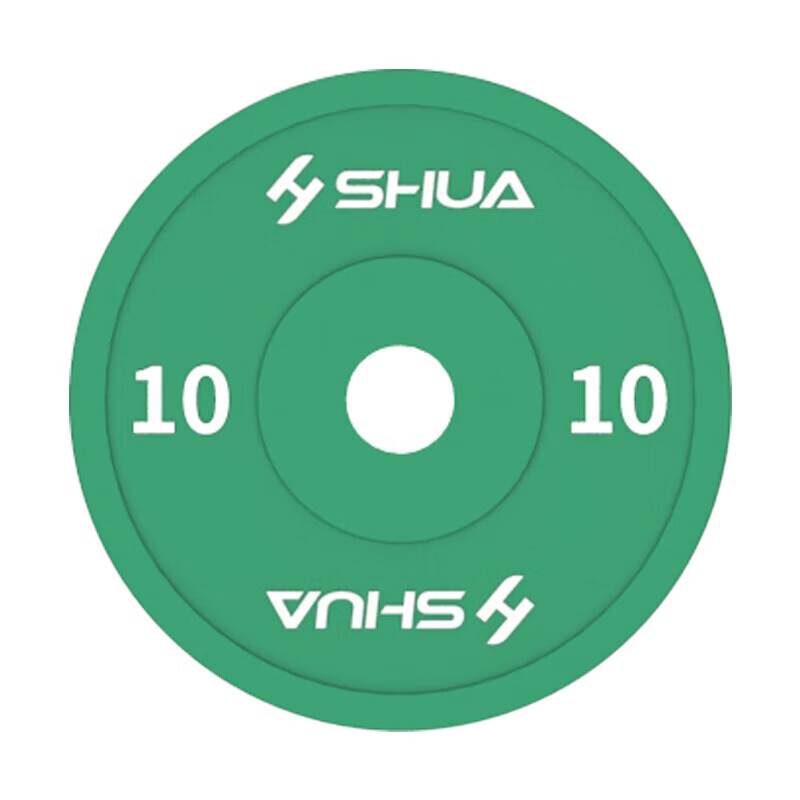 舒华(SHUA)SH-Q80成套组合 杠铃片杠铃片彩色小孔胶片举重力量训练器材高清大图