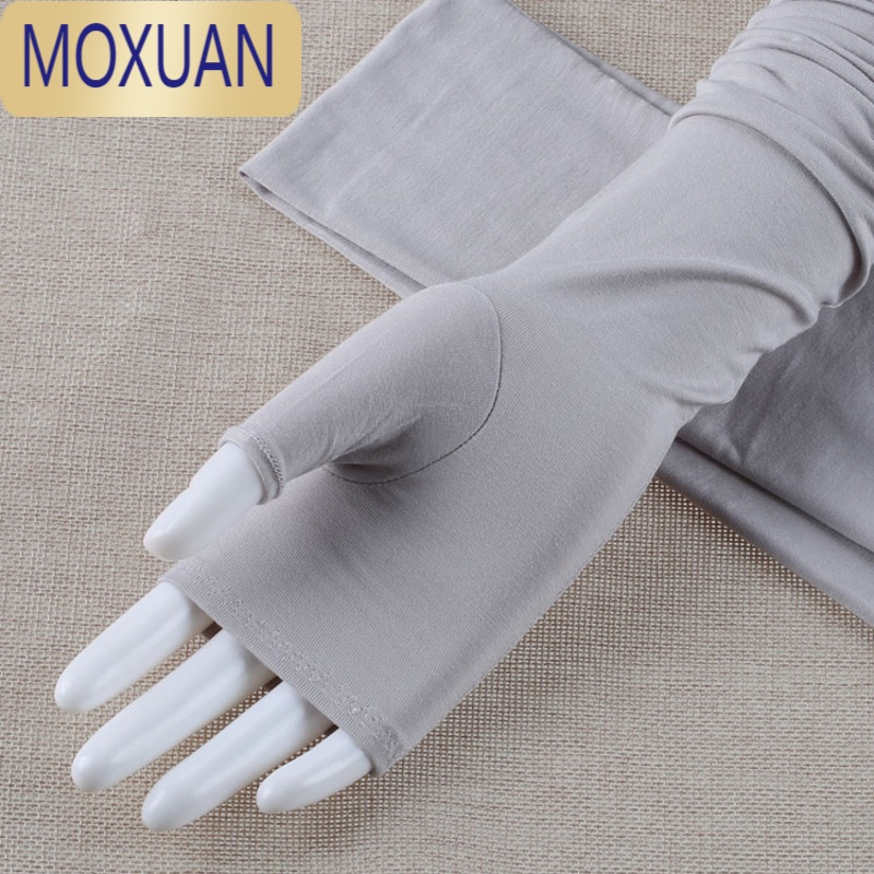 MOXUAN开车防晒手袖子护臂夏季手套薄款女长款袖套手臂骑车夏天