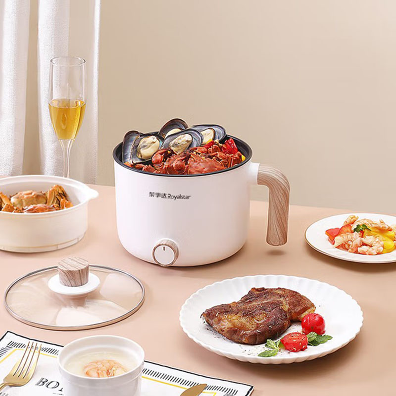 荣事达(Royalstar)电煮锅小电锅宿舍小锅电热锅电火锅多功能 DZG1539高清大图