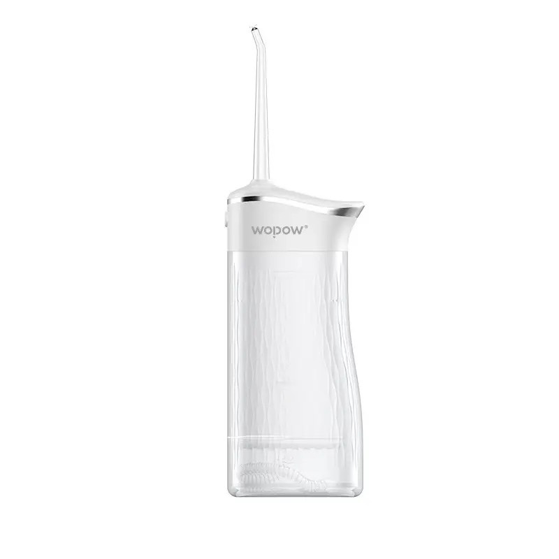 沃品(WOPOW) ET03立式冲牙器洗牙器小巧充电防水多模式家用便携清洁器口腔冲洗器美牙仪 白色高清大图