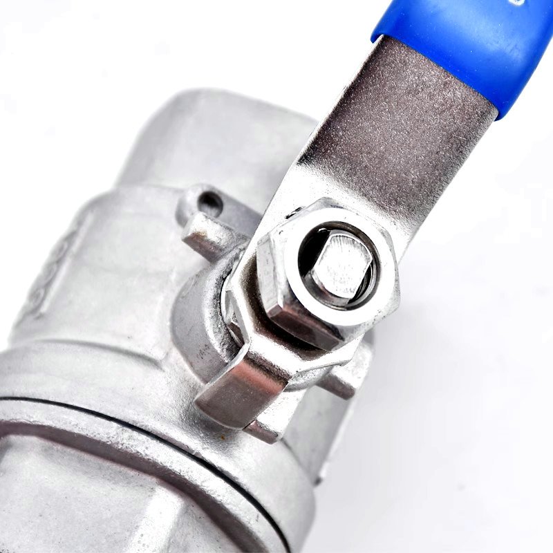 允诚 两片式不锈钢球阀 Q11F-16P DN25 个高清大图