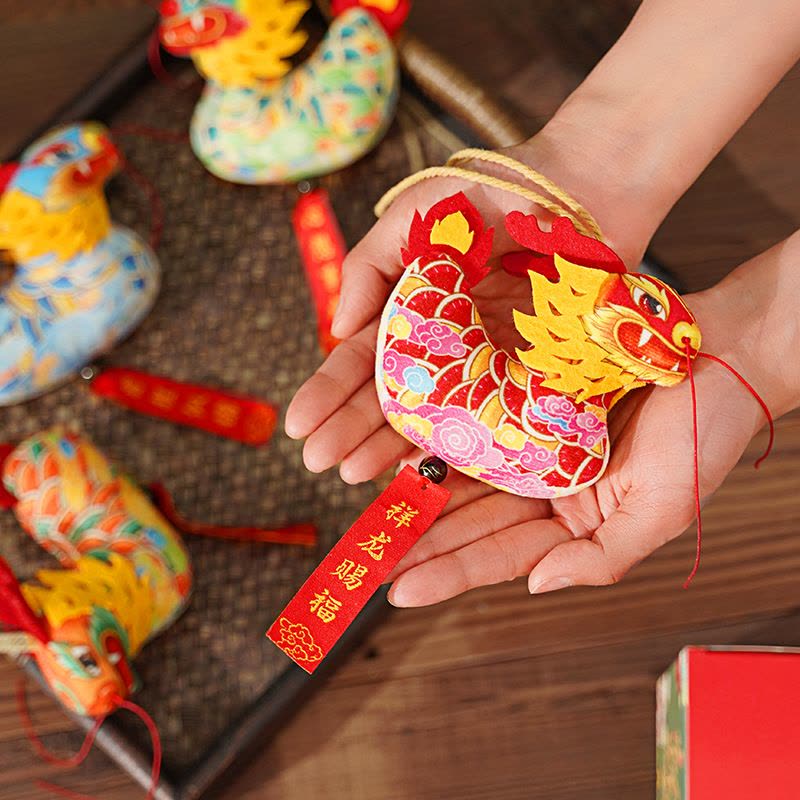 端午节龙舟香包艾草香囊礼品随身平安符挂件汉服搭配挂饰-蓝色龙舟;other--图片