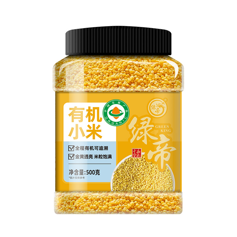 绿帝 有机小米500g*1瓶