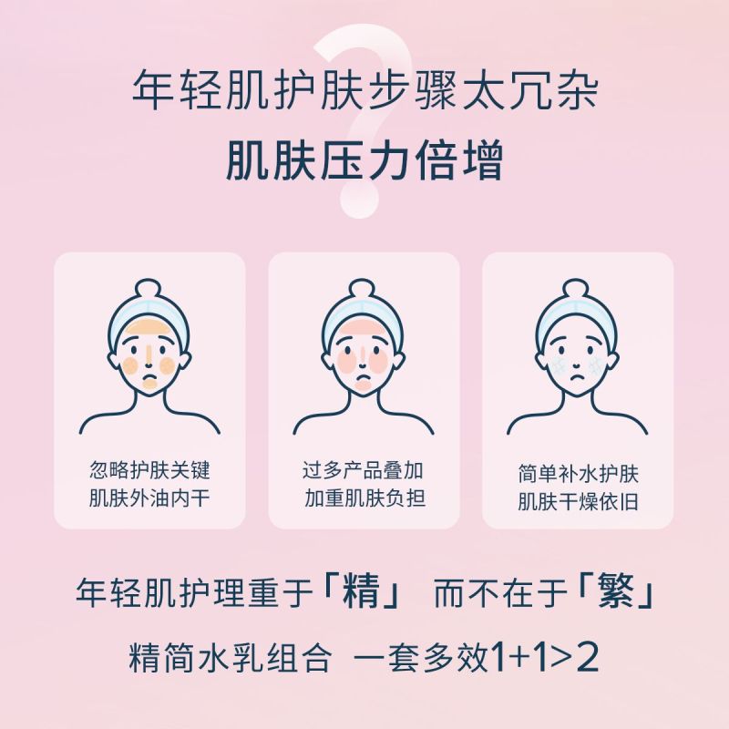 freeplus芙丽芳丝水乳两件套旅行装 清爽款(水30ml+乳30ml)
