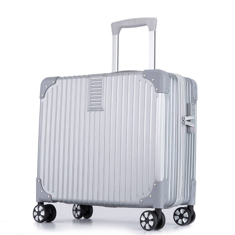 18寸小型登机箱小行李箱男女士拉杆箱旅行箱韩版复古迷你密码箱图片