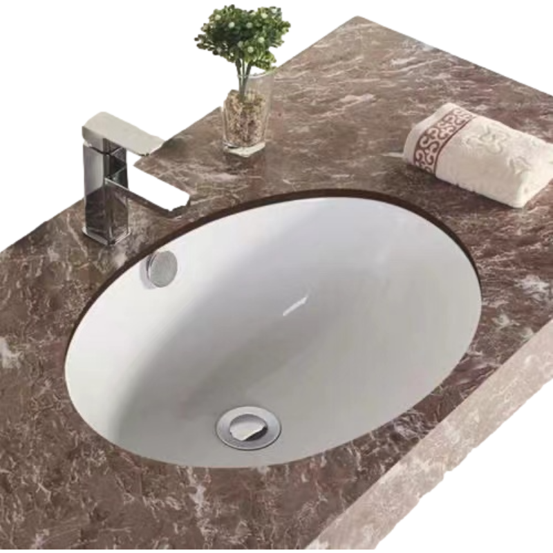 蔚珺牌陶瓷台下盆16寸个高清大图