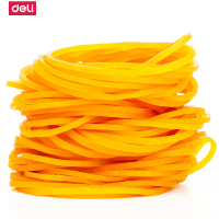 得力(deli)3218橡皮筋橡胶圈乳胶圈牛皮筋约100圈橡皮筋办公用品30g/包 10包装