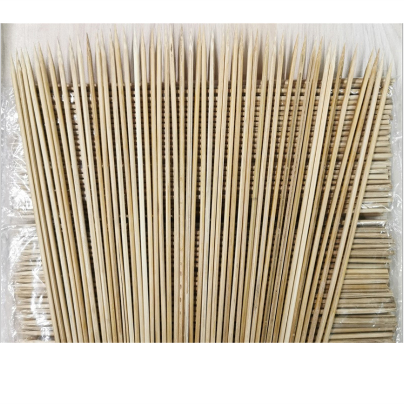 企购优品 烧烤竹签 一次性家用烤肉签子羊肉串竹签 210支/包 5包/件