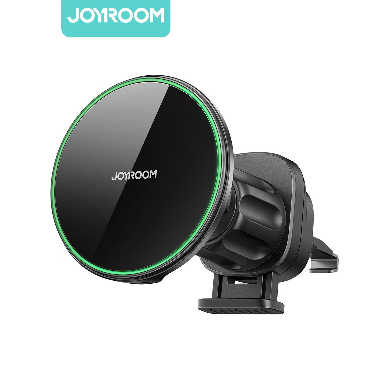 机乐堂(JOYROOM)磁吸无线充支架-出风口款 JR-ZS412 黑色
