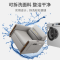 西堡迪 沙发床轻奢风单人可折叠推拉沙发变床坐睡两用床 0.85米乳胶款带储物浅灰色