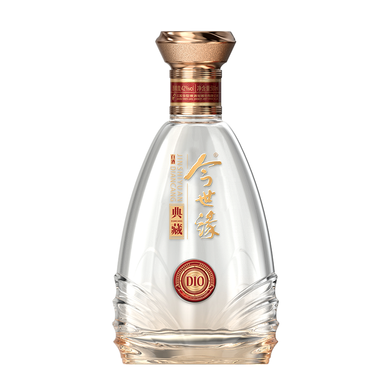 今世缘 典藏10 42度白酒 500ml*6 整箱 婚宴用酒礼酒