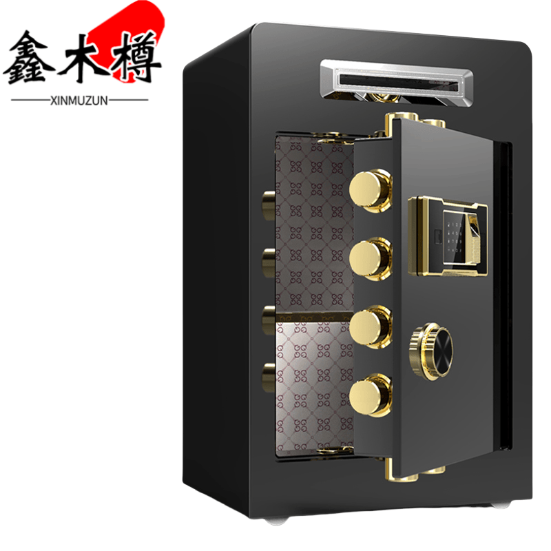 鑫木樽指纹保险柜60cm个高清大图