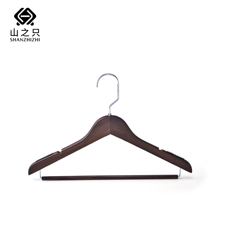 山之只 实木衣架挂衣架 40cm 个高清大图