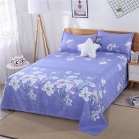 床单单件亲肤双人单人炕单四季通用学生宿舍枕舍 48cm*75cm枕套一对 花语之都