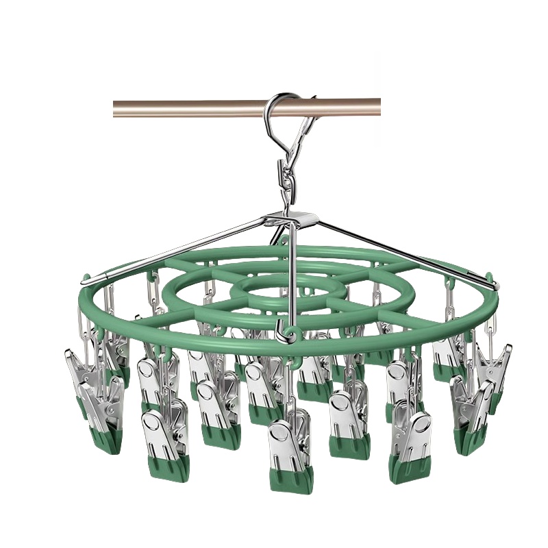 蕃蒂晾衣架24夹个高清大图