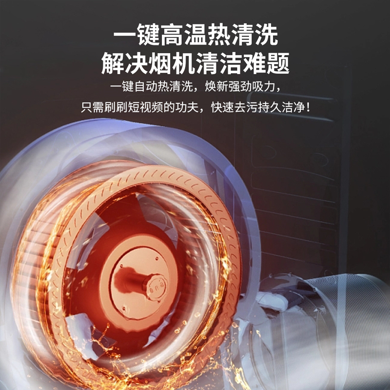 兴邦一级能效挥手感应油烟机 CXW-300HGT317 顶吸式大吸力450帕低噪音高清大图