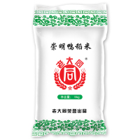 崇明鸭稻米10斤鸭稻共生农家生态香米珍珠米粳米粥米5kg