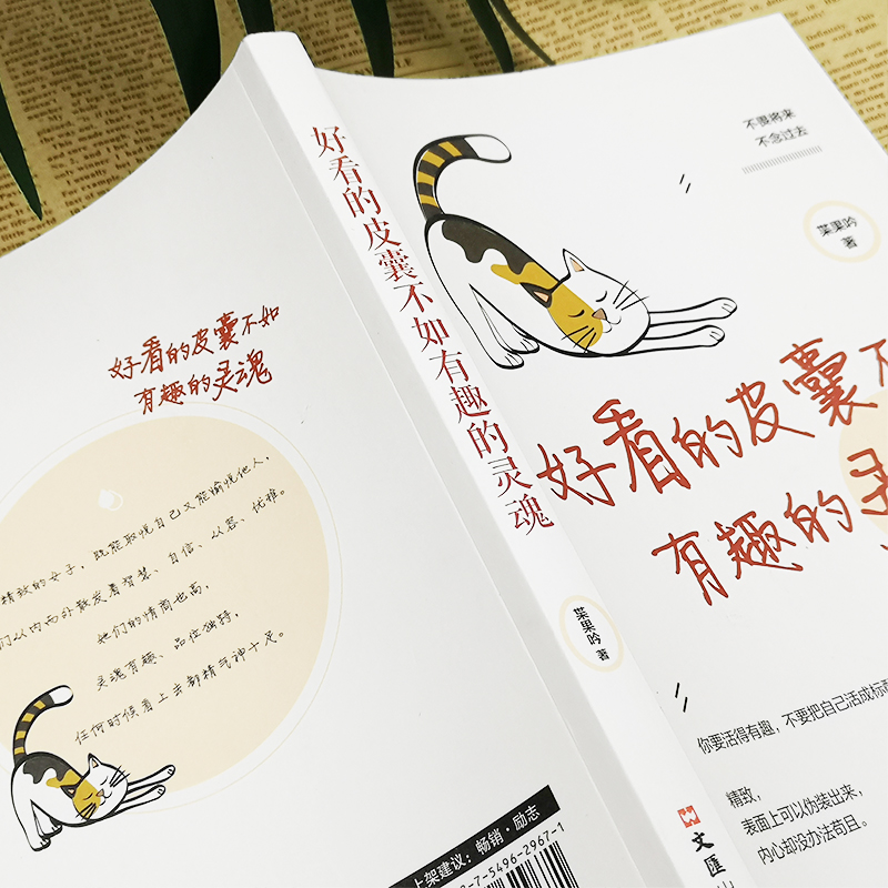 [正版]好看的皮囊不如有趣的灵魂 枼果吟著 不畏将来不念过去怕你一生碌碌无为还安慰自己平凡可贵 成功励志书籍高清大图