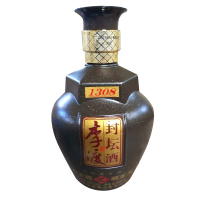 [李渡官方旗舰店]李渡高粱酒封坛1308粮食白酒浓特兼香型白酒单瓶白酒50度500ml