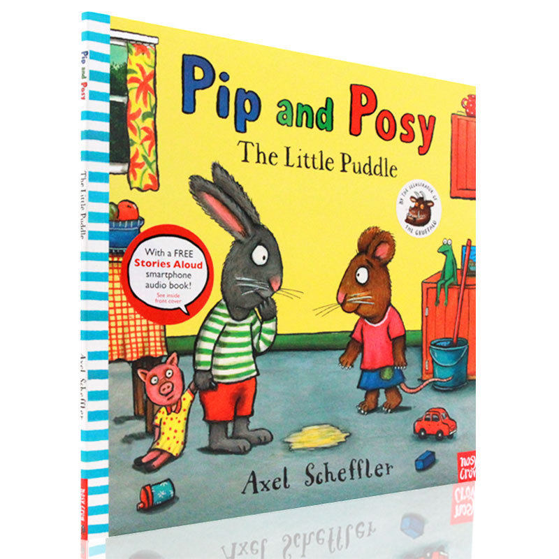 [正版]进口英文原版 Pip and Posy the little puddle 波西和皮普 尿裤子 平装绘本 名家高清大图