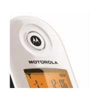 摩托罗拉 Motorola C601C黑白 摩托罗拉数字无绳电话机C601C黑白