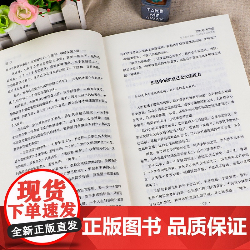 静心+放下全2册正版书籍人生没有什么不可以放下静修心乐观接纳自己爱上生命的不完美我不能放下的一切心理学青春励志书心里学高清大图