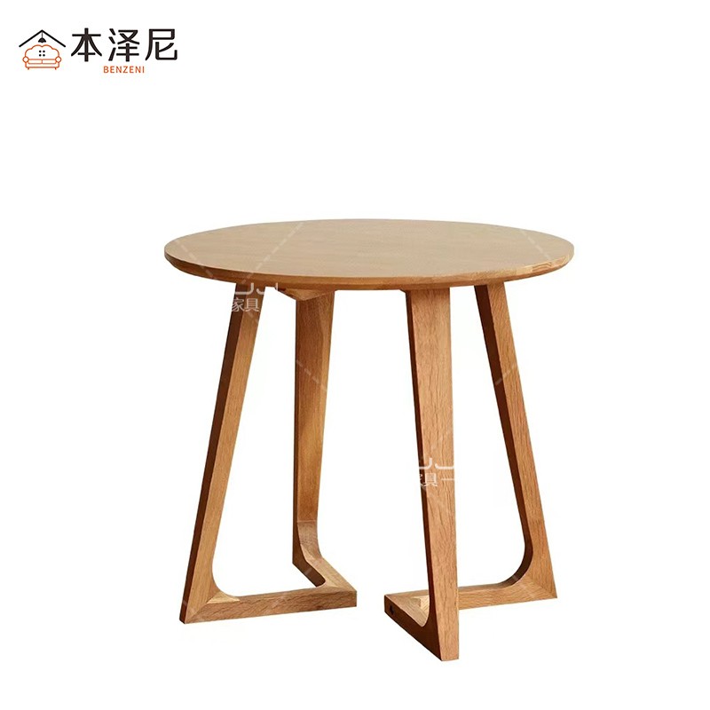 本泽尼 圆茶几 HTZ-XM456 450*450*600mm 张高清大图