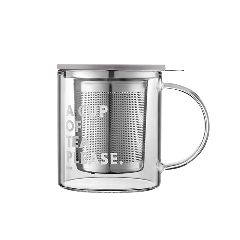 北鼎泡茶杯350ml密实漏网防刮耐用冷热无畏CD1001