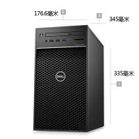 戴尔（DELL）T3630塔式图形工作站主机 至强六核E-2136 3.3G|16G内存|2T硬盘|P2000-5G