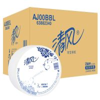 大卷纸大盘纸 3层180米12卷/箱 清风 AJ00BBL