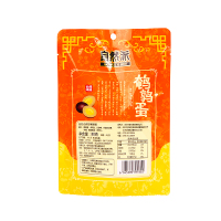 【全店满45元免邮】自然派鹌鹑蛋80g袋泡面搭档卤蛋盐焗卤味零食