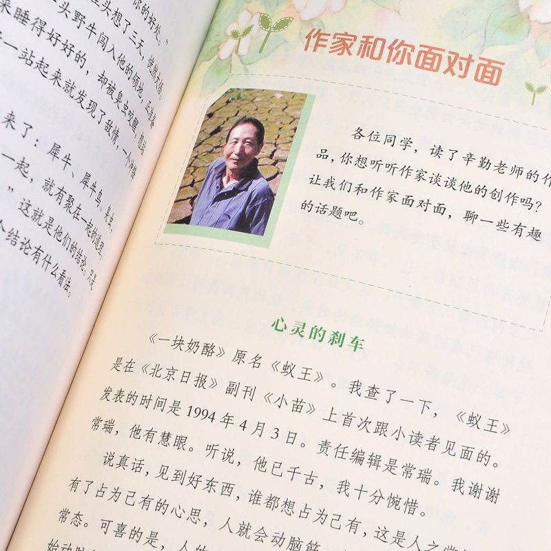 一块奶酪 [正版]一块奶酪书人民教育出版社辛勤著三年级上册人教版语文配套阅读彩图美绘版王林主编课文作家作品系列