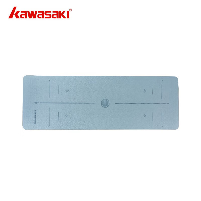 川崎瑜伽垫运动产品183*61*0.6cm冰墨色 K3I00-A0810-2